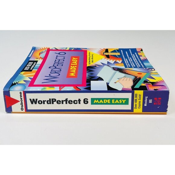 WordPerfect 6 Made Easy by Mella Mincberg (1993, Trade Paperback) EUC - Picture 5 of 6